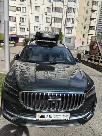 автобокс BROOMER Venture LS на Geely Monjaro — общий вид автомобиля с установленным автобоксом