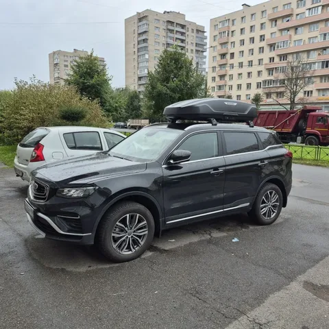 Автобокс для Belgee X70 — BROOMER Trekka — вид автомобиля с установленным автобоксом
